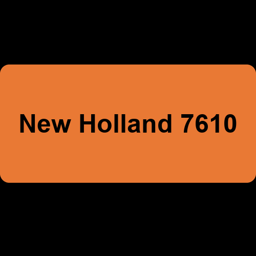 New Holland 7610